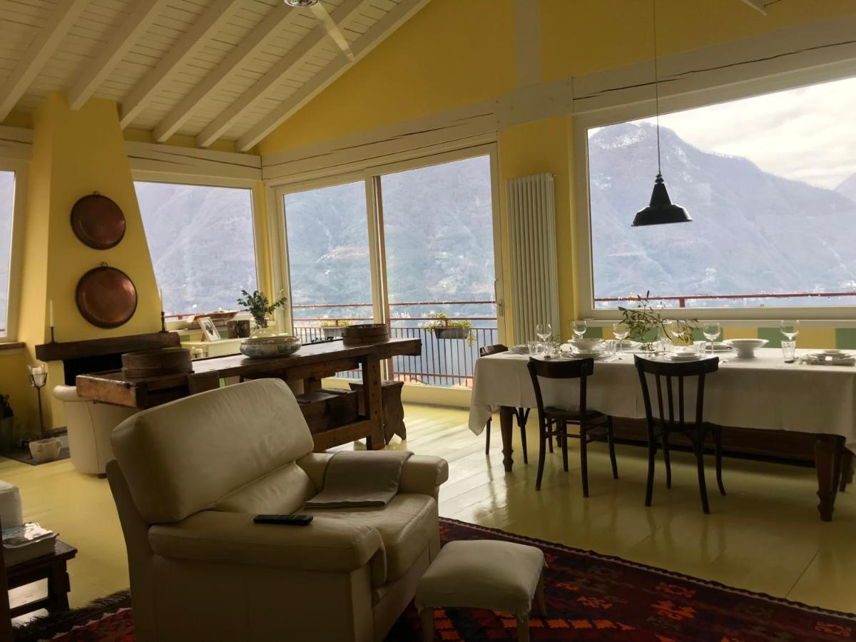 Le Vetrate Sul Lago Lake Como Amazing View Nesso Exterior foto
